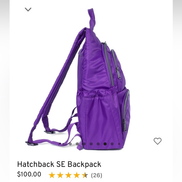 Lug Hatchback SE, Grape Purple, NWT - Picture 7 of 9